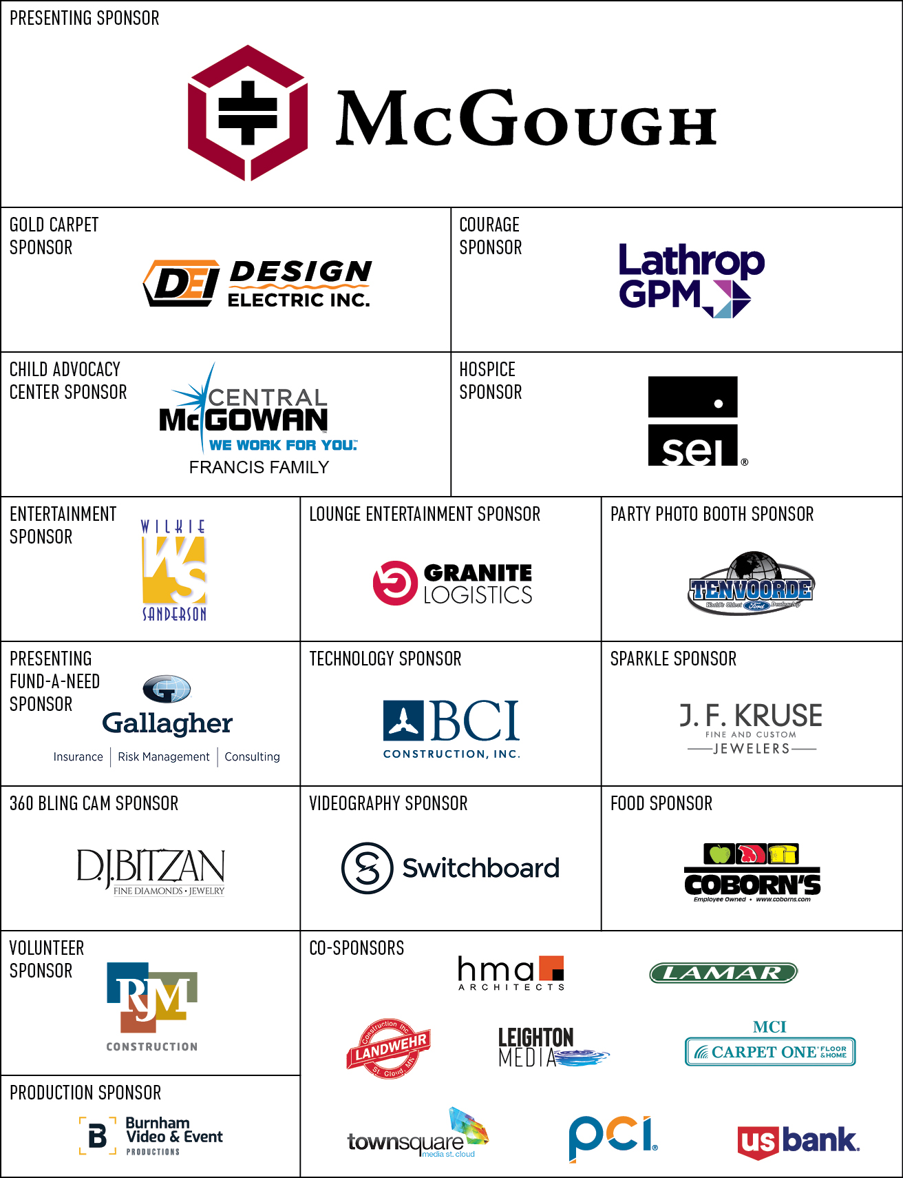 Sponsor Logos